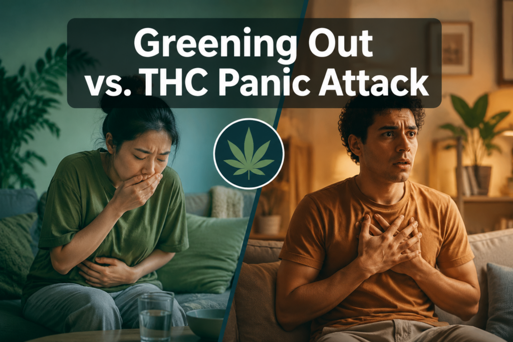 The Difference Between Greening Out and THC Panic Attack: What You Need to Know 1 Greening Out vs THC Panic Attack